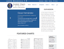 Tablet Screenshot of 3-2music.com